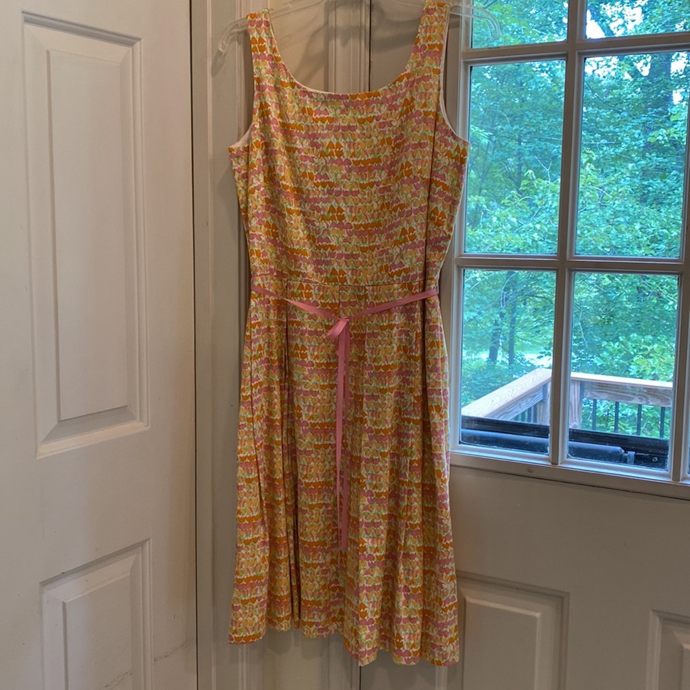 NWT Talbots Sleeveless  Floral Dress